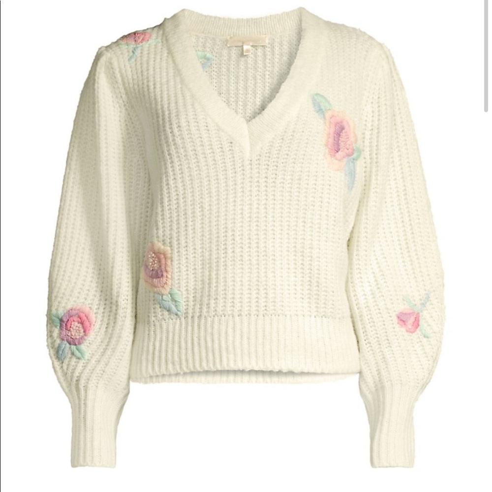 Loveshack Fancy sweater NWT
